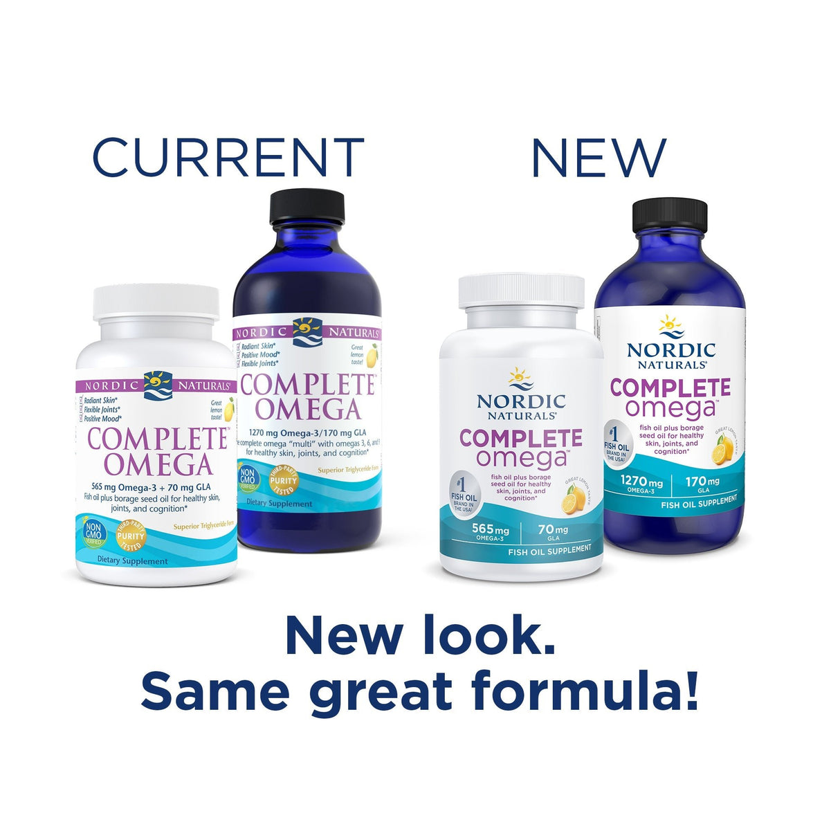 Kwasy Omega 3-6-9 Nordic Naturals Complete Omega Softgels 60 softgels Cytryna - Sklep Witaminki.pl
