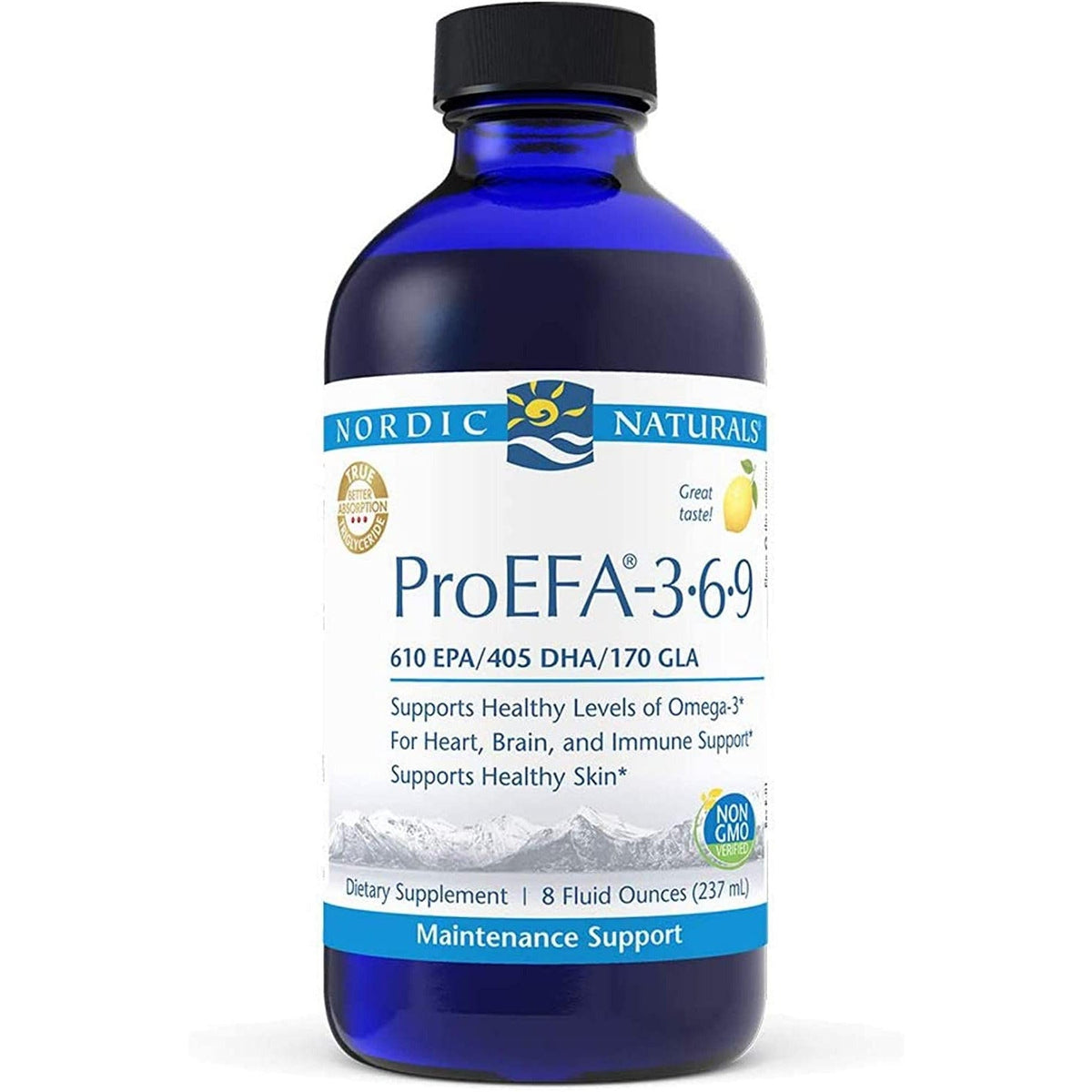 Nordic Naturals ProEFA 3.6.9 Lemon 237 ml Kwasy Omega 3 - 6 - 9 - Sklep Witaminki.pl