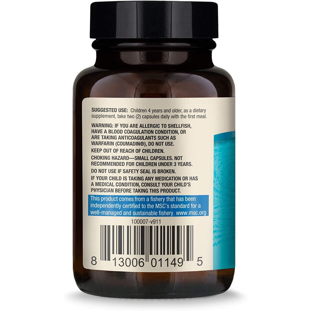 Kwasy Omega-3 dla Dzieci Dr. Mercola Krill Oil for Kids 60 caps - Sklep Witaminki.pl