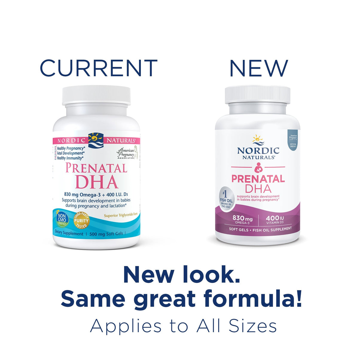 Kwasy Omega-3 dla kobiet w ciąży Nordic Naturals Prenatal DHA 90 softgels Bezsmakowy - Sklep Witaminki.pl