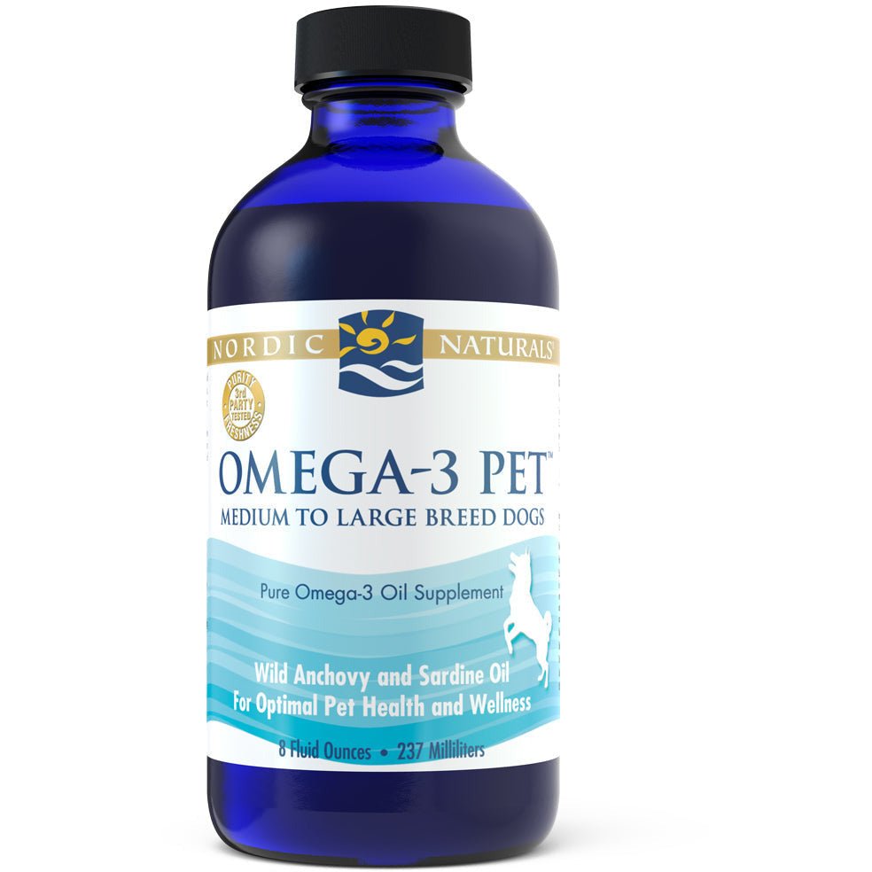 Kwasy Omega-3 dla Psa Nordic Naturals Omega-3 Pet Liquid 237 ml - Sklep Witaminki.pl