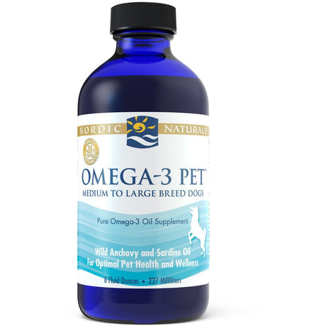 Kwasy Omega-3 dla Psa Nordic Naturals Omega-3 Pet Liquid 237 ml - Sklep Witaminki.pl