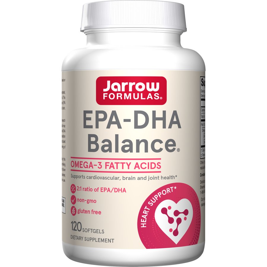 Kwasy Omega-3 Jarrow Formulas EPA-DHA Balance 120 softgels - Sklep Witaminki.pl