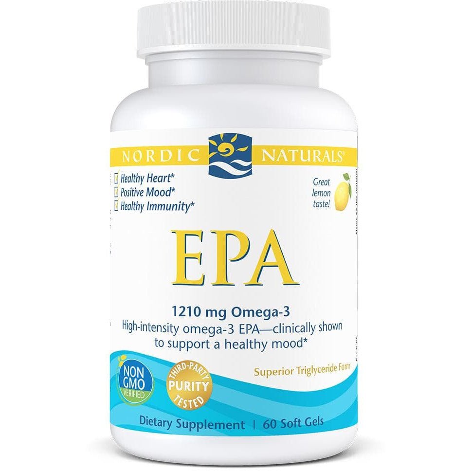 Kwasy Omega-3 Nordic Naturals EPA 60 softgels Cytryna - Sklep Witaminki.pl
