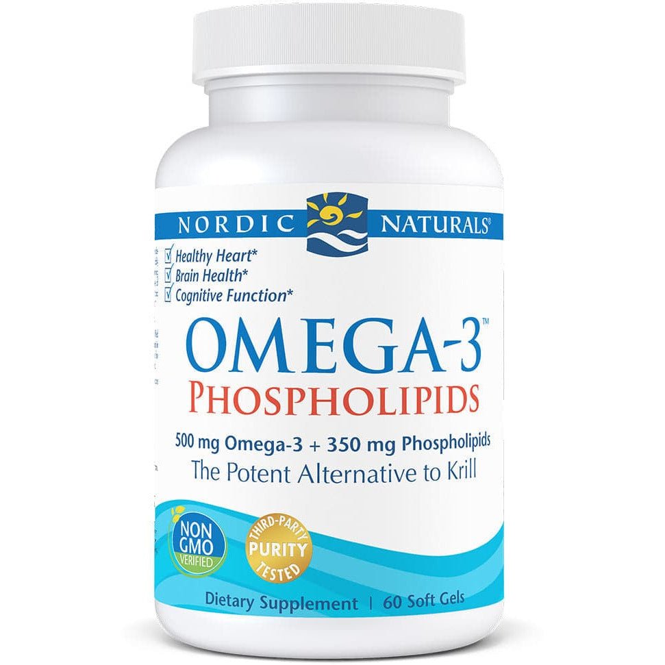 Kwasy Omega-3 Nordic Naturals Omega-3 Phospholipids 60 softgels - Sklep Witaminki.pl