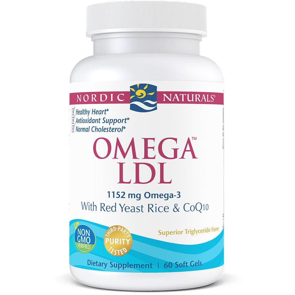 Kwasy Omega-3 Nordic Naturals Omega LDL 60 softgels Cytryna - Sklep Witaminki.pl