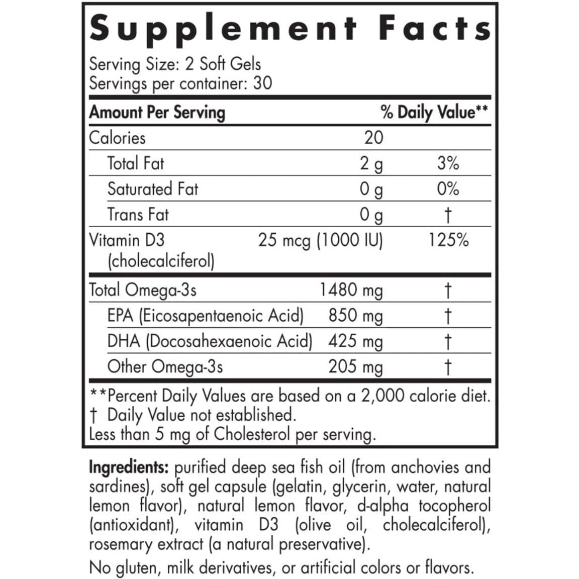 Kwasy Omega-3 Nordic Naturals Ultimate Omega-D3 Sport 60 softgels Cytryna - Sklep Witaminki.pl