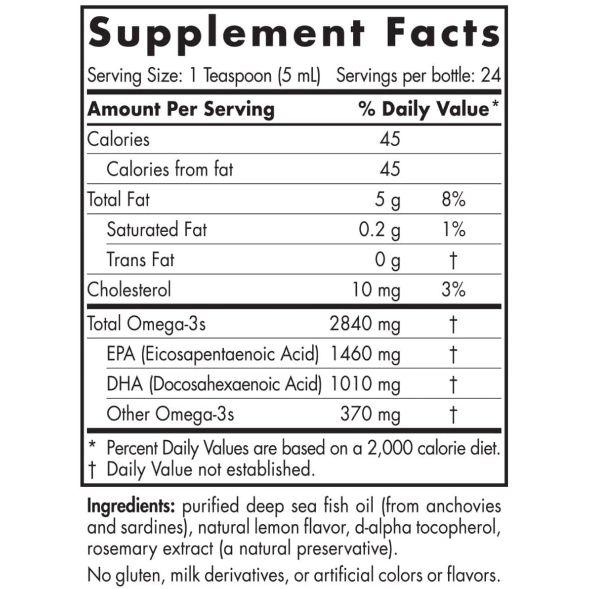 Kwasy Omega-3 Nordic Naturals Ultimate Omega Liquid 119 ml Cytryna - Sklep Witaminki.pl