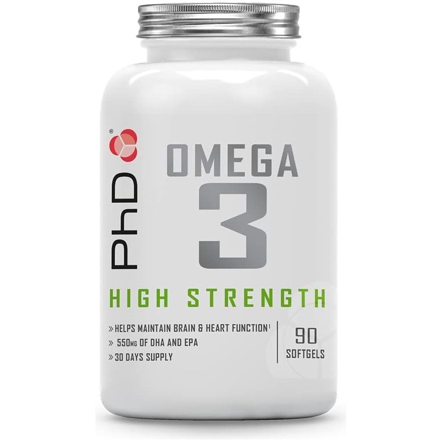 PhD Omega - 3 90 softgels Kwasy Omega - 3 - Sklep Witaminki.pl
