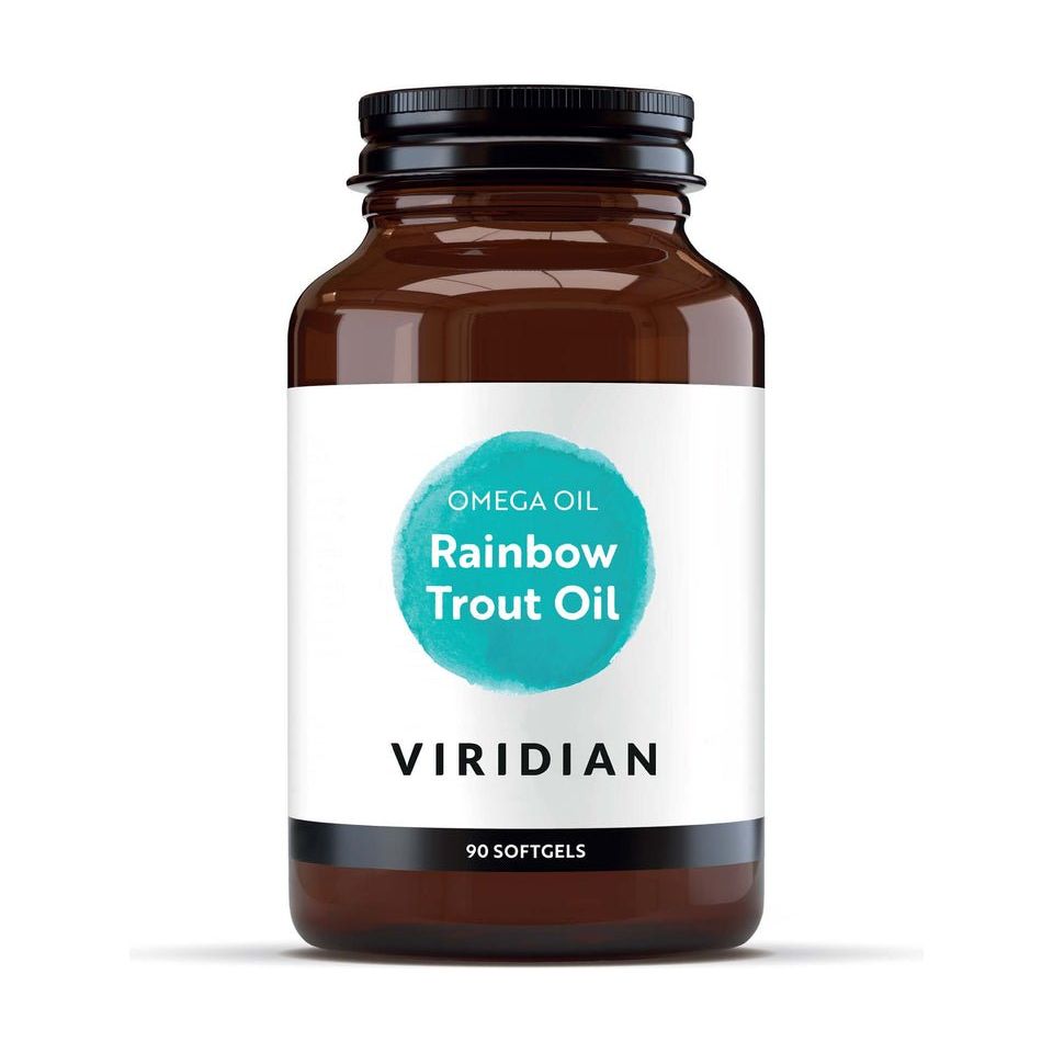 Viridian Rainbow Trout Oil 90 caps Kwasy Omega - 3 - Sklep Witaminki.pl