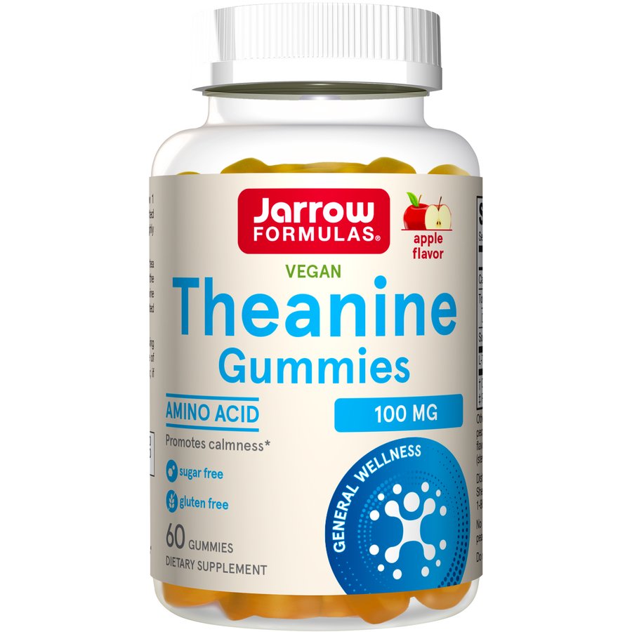 Jarrow Formulas Theanine Gummies 100 mg 60 gummies L - Teanina - Sklep Witaminki.pl