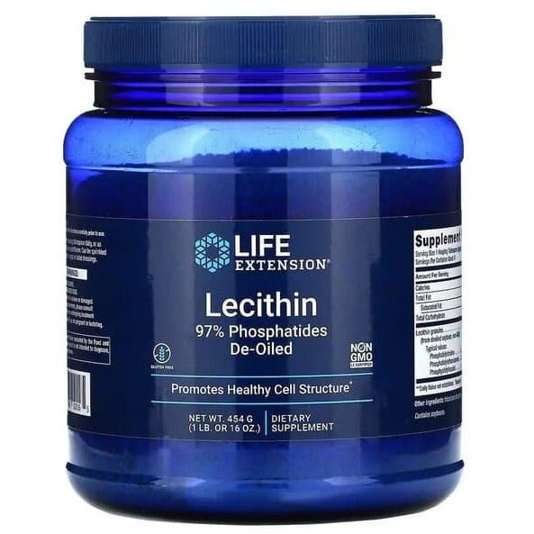 Life Extension Lecithin 454 g Lecytyna Sojowa - Sklep Witaminki.pl