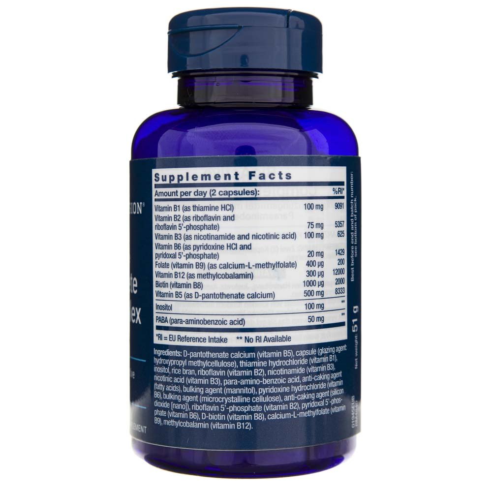 Life Extension Bioactive Complete B - Complex 60 caps Kompleks witamin z grupy B - Sklep Witaminki.pl