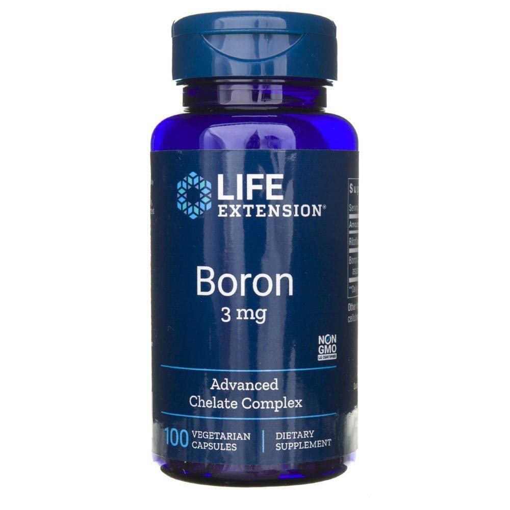 Life Extension Bor 3 mg 100 caps Bor - Sklep Witaminki.pl