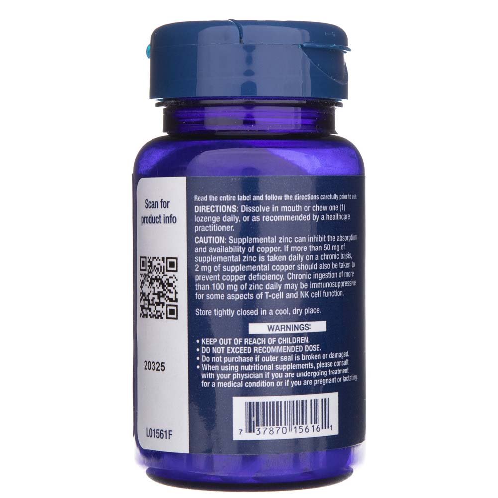 Life Extension Cynk do ssania 60 lozenges Cynk - Sklep Witaminki.pl