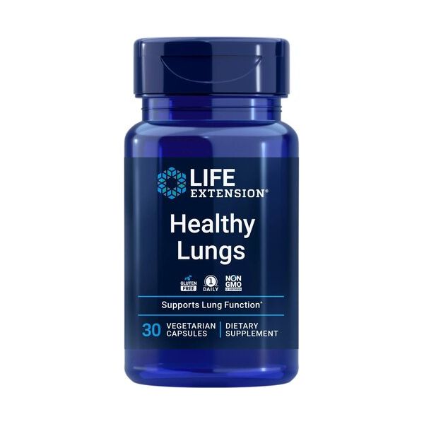 Life Extension Healthy Lungs 30 vcaps Kompleks wspierający układ oddechowy - Sklep Witaminki.pl