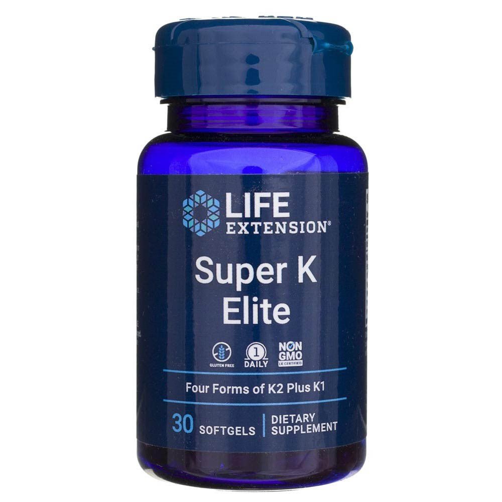 Life Extension Super K Elite 90 caps Witamina K2 - Sklep Witaminki.pl