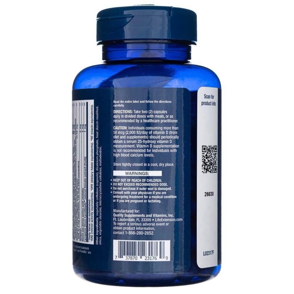 Life Extension Two - Per - Day Capsules 60 caps Kompleks witamin uniwersalny - Sklep Witaminki.pl