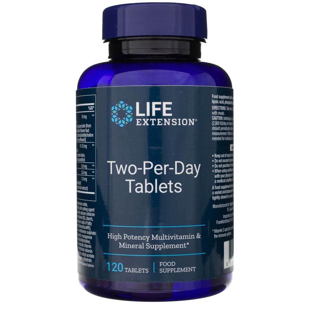 Life Extension Two - Per - Day Tablets 120 tabs - Sklep Witaminki.pl
