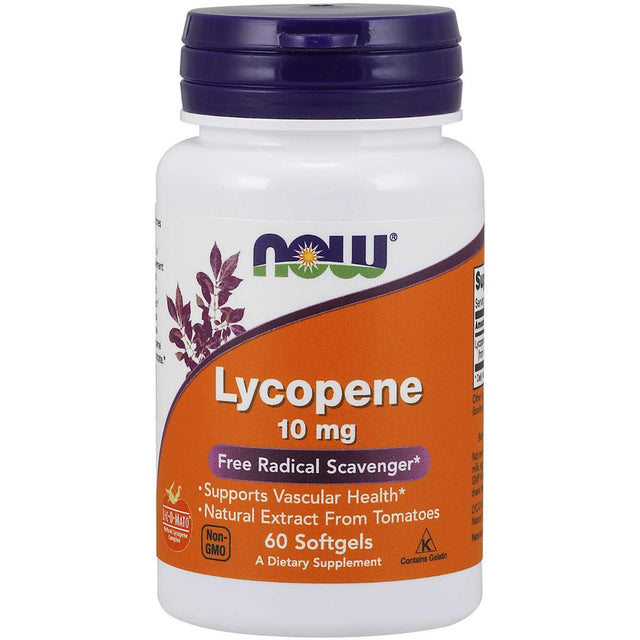 Likopen NOW Foods Lycopene 10 mg 60 softgels - Sklep Witaminki.pl