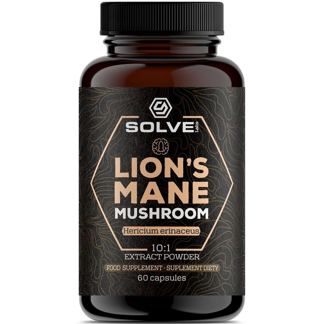 Lion's Mane Solve Labs Lion's Mane 60 caps - Sklep Witaminki.pl
