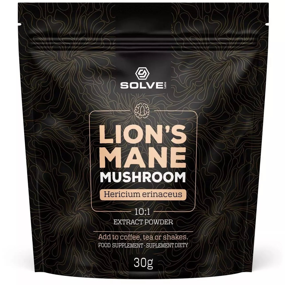 Lion's Mane Solve Labs Lion's Mane Powder 30g - Sklep Witaminki.pl