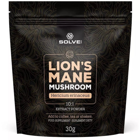 Lion's Mane Solve Labs Lion's Mane Powder 30g - Sklep Witaminki.pl