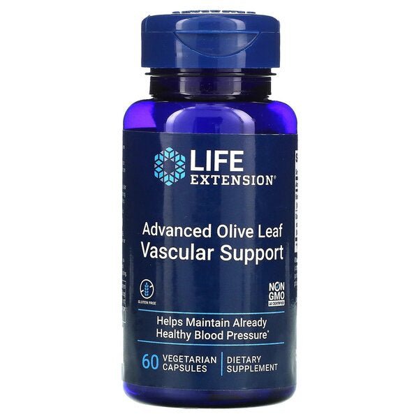 Life Extension Advanced Olive Leaf Vascular Support 60 vcaps Liść Oliwny - Sklep Witaminki.pl