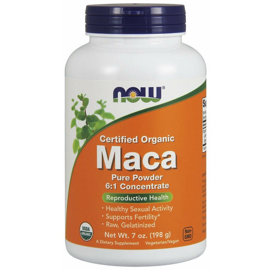 NOW Foods Maca 6:1 Concentrate Pure Powder 198 g Maca - Sklep Witaminki.pl