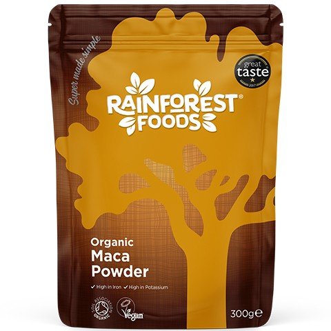 Rainforest Foods Organic Maca Powder 300 g Maca - Sklep Witaminki.pl