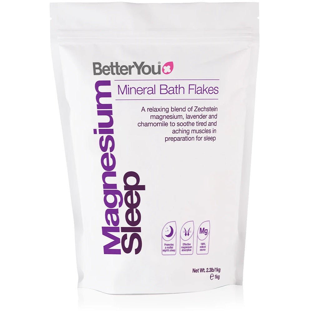 BetterYou Magnesium Flakes Sleep 1000 g Magnez - Sklep Witaminki.pl