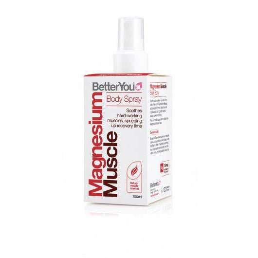 BetterYou Magnesium Muscle Body Spray 100 ml Magnez - Sklep Witaminki.pl