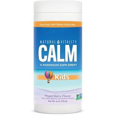 Natural Vitality Natural Calm Kids 170 g Mixed Berry Magnez dla Dzieci - Sklep Witaminki.pl