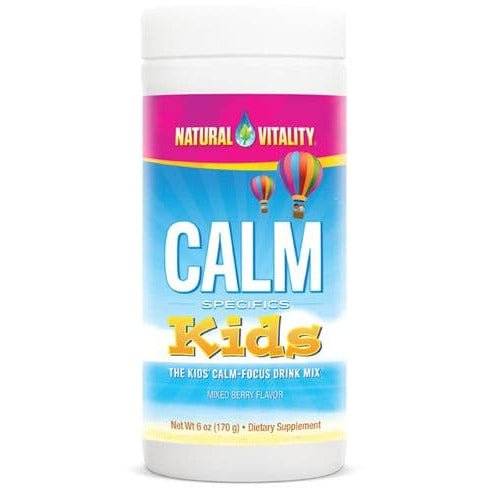 Magnez dla Dzieci Natural Vitality Natural Calm Specifics 170 g Calm Kids - Sklep Witaminki.pl