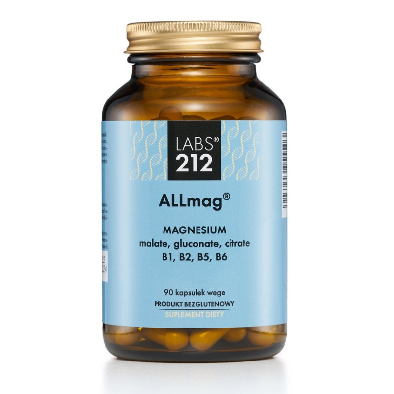 Labs212 ALLmag® 90 caps Magnez - Sklep Witaminki.pl