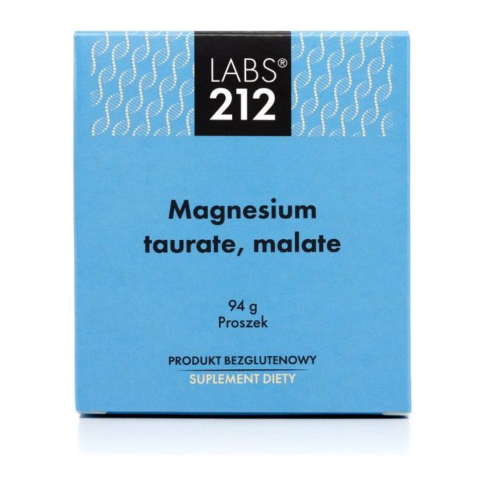 Labs212 Magnesium Taurate Malate 94 g Magnez - Sklep Witaminki.pl