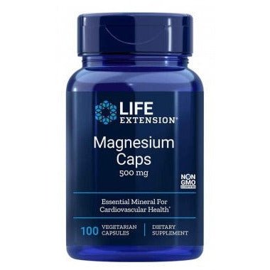 Life Extension Magnesium Caps 500 mg 100 vcaps Magnez - Sklep Witaminki.pl