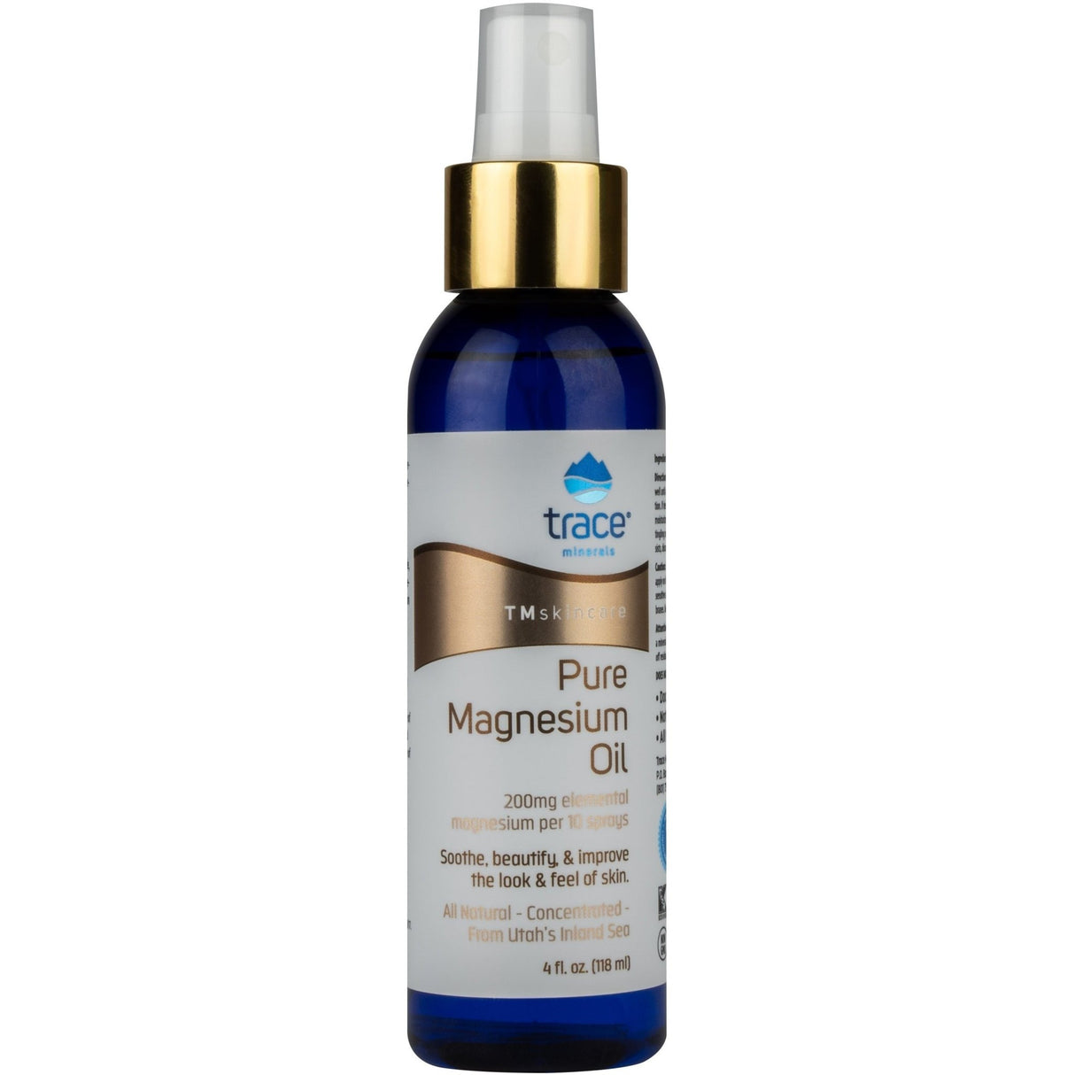 Trace Minerals Pure Magnesium Oil 118 ml Magnez - Sklep Witaminki.pl
