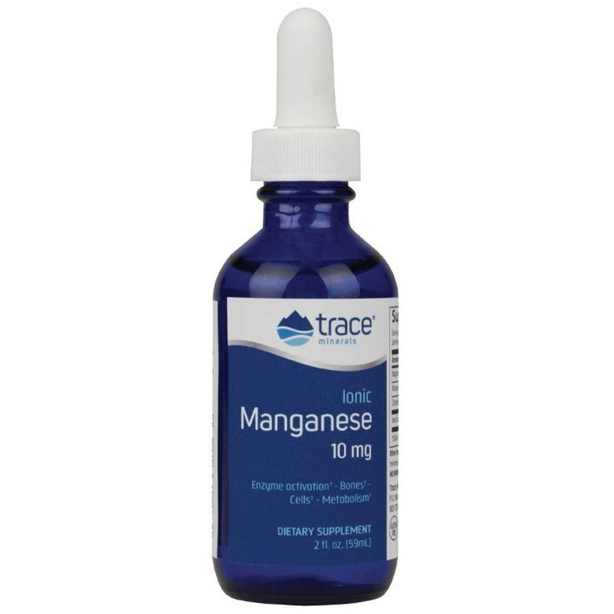 Trace Minerals Ionic Manganese 59 ml Mangan - Sklep Witaminki.pl