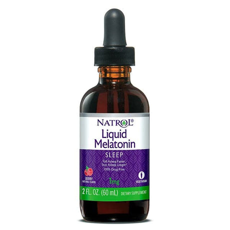 Melatonina Natrol Liquid Melatonin 60 ml Berry - Sklep Witaminki.pl