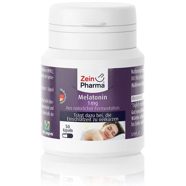 Melatonina Zein Pharma Melatonin 1mg 50 caps - Sklep Witaminki.pl