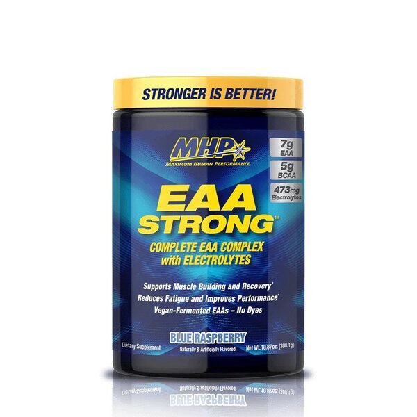 MHP EAA Strong 308 g Blue Raspberry Aminokwasy EAA - Sklep Witaminki.pl