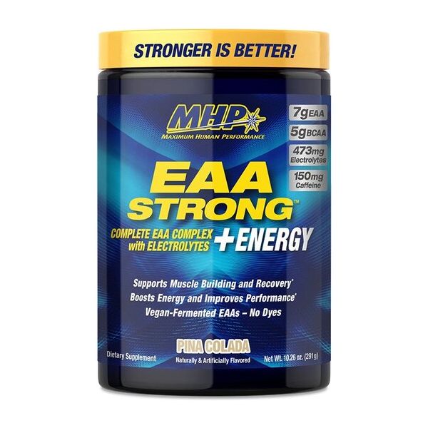 MHP EAA Strong + Energy 291 g Pina Colada Aminokwasy EAA - Sklep Witaminki.pl