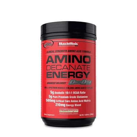 MuscleMeds Amino Decanate Energy 396 g Strawberry Kiwi - Sklep Witaminki.pl