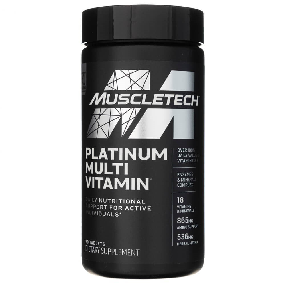MuscleTech MuscleTech Platinum Multivitamin 90 caps Kompleks witamin uniwersalny - Sklep Witaminki.pl