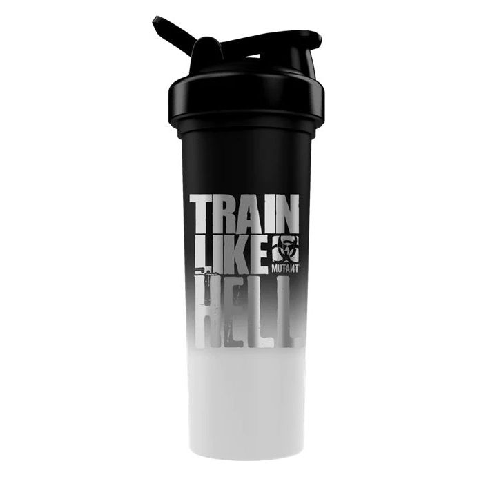 Mutant Mutant Train Like Hell Silver/Black 700 ml Shaker - Sklep Witaminki.pl