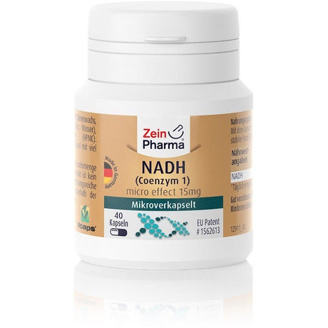 NADH Zein Pharma NADH Coenzyme 1 15mg 40 caps - Sklep Witaminki.pl