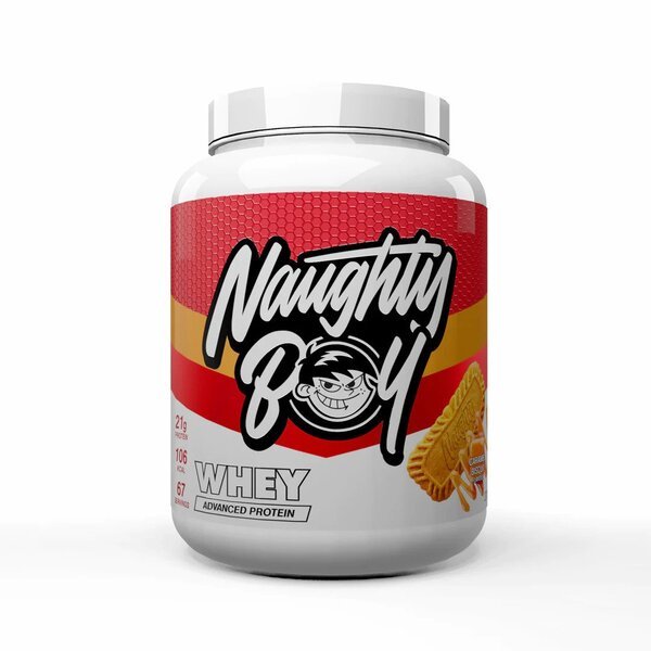 Naughty Boy Advanced Whey 2010 g Caramel Biscuit - Sklep Witaminki.pl