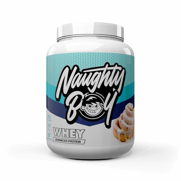 Naughty Boy Advanced Whey 2010 g Cinnamon Bun - Sklep Witaminki.pl