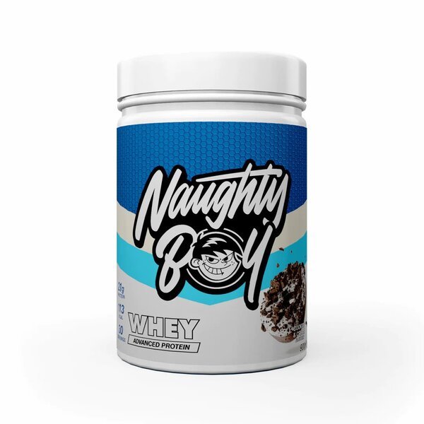 Naughty Boy Advanced Whey 900 g Cookies & Cream Odżywka Białkowa - Sklep Witaminki.pl